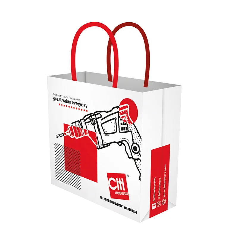 SHOPPING BAG CITI SBCR1119-DRILL 36X40CM